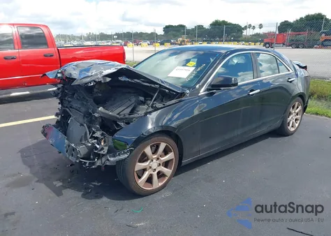 2016 Cadillac Ats Luxury Collection из США, поврежденный, VIN 1G6AB5RXXG0131445